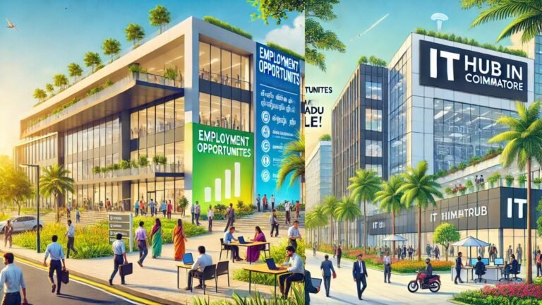 IT hub in Coimbatore – தமிழக இளைஞர்களுக்கான வேலை வாய்ப்பு