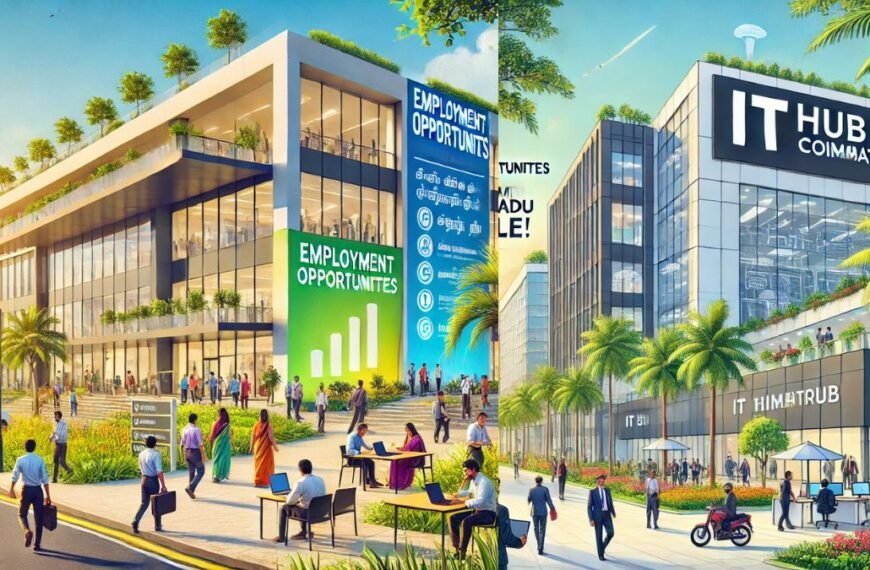 IT hub in Coimbatore – தமிழக இளைஞர்களுக்கான வேலை வாய்ப்பு