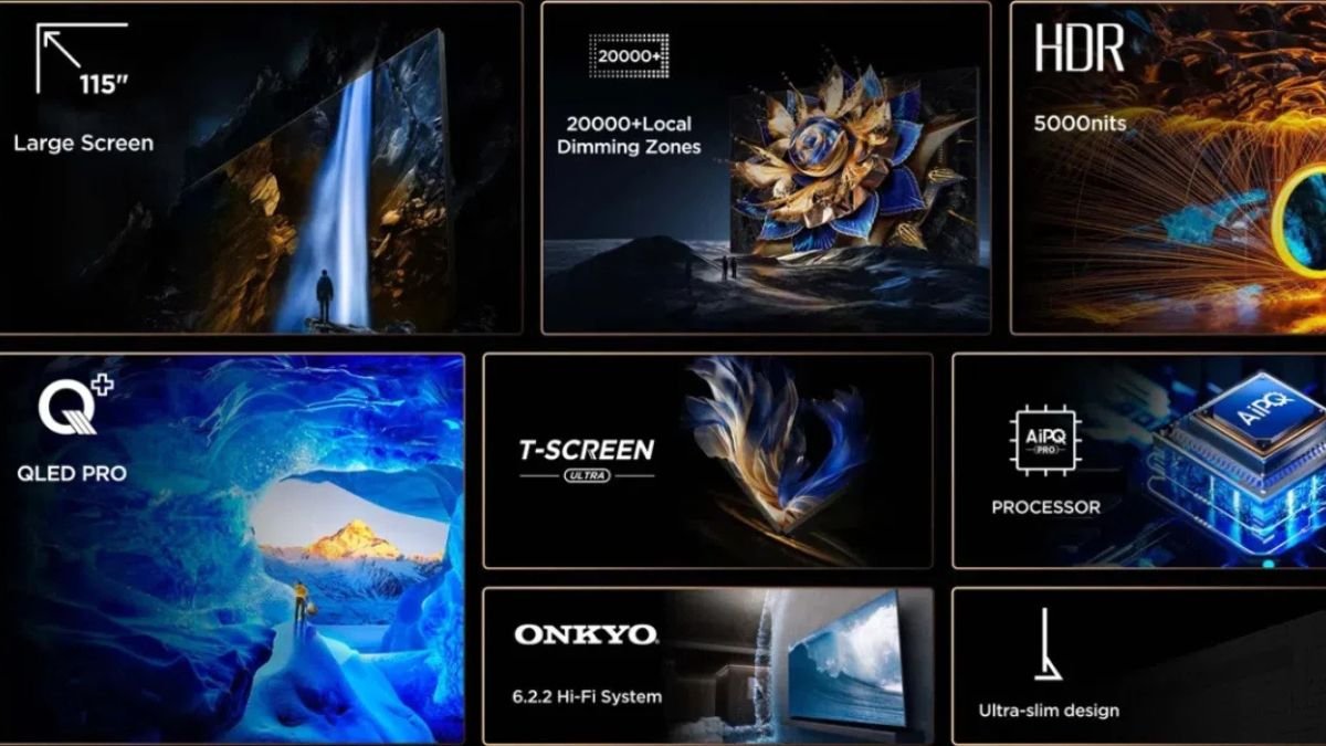 உலகின் பெரிய டிவி வெளியீடு - TCL QD Mini LED TV launch details in 2025