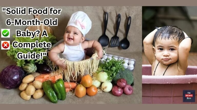 6 மாத குழந்தைக்கு திட உணவு வழிகாட்டி | Solid Food Guide for 6 Months Baby