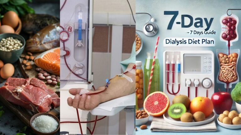 "Dialysis Diet 7 Days Plan in Tamil – Kidney Patient Meal Guide Image"