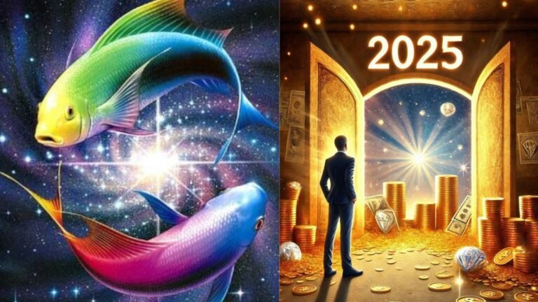 மீன ராசி பலன் 2025 சதுர்கிரக யோகத்தால் பண வரவு | Meena Rasi Saturn Blessings and Wealth Predictions