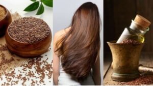 முடி வளர்ச்சிக்கு Flax Seeds - Natural hair growth remedy using ஆளி விதைகள் at home