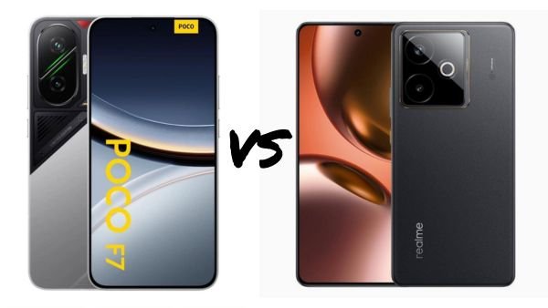 Poco F7 vs Realme GT7 - எது சிறந்த smartphone? Battery, camera, performance full review in Tamil