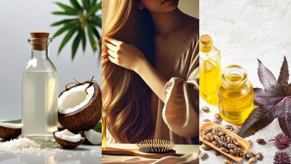 முடி வளர எந்த எண்ணெய் Best? தேங்காய் எண்ணெய் (Coconut Oil) vs விளக்கெண்ணெய் (Castor Oil) - நிபுணர்கள் பரிந்துரை!