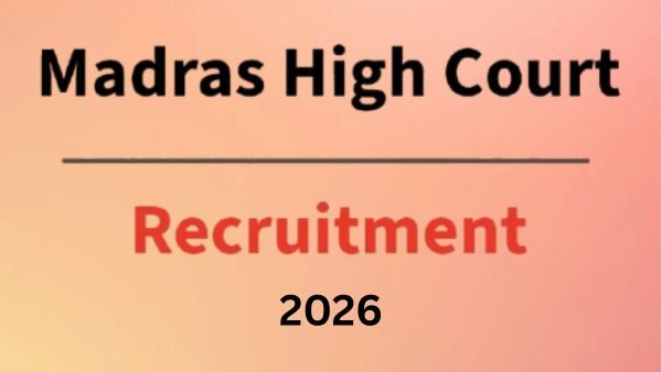 Madras High Court Research Assistant Recruitment 2026 - MHC Law Jobs Tamil!