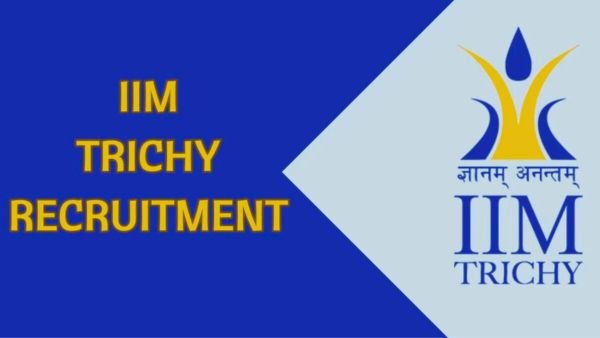IIM Trichy Finance Trainee Recruitment 2026 Notification - IIM திருச்சியில் வேலை!