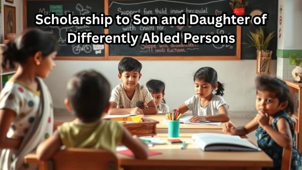 Scholarship to Son and Daughter of Differently Abled Persons - Tamil Nadu Govt Scheme - கல்வி உதவித்தொகை!