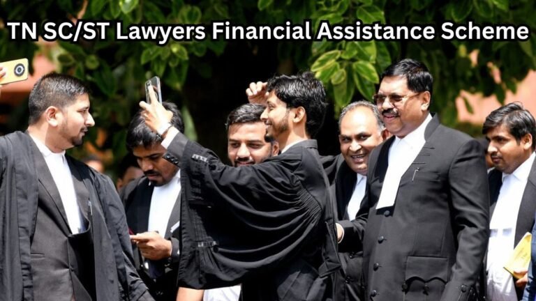 TN SC/ST Lawyers Financial Assistance Scheme - ₹50,000 Details in Tamil. வழக்கறிஞர்கள் நிதியுதவி!