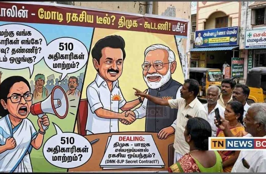 திமுக பாஜக ரகசிய கூட்டணி: மம்தா பானர்ஜி பரபரப்பு குற்றச்சாட்டு!