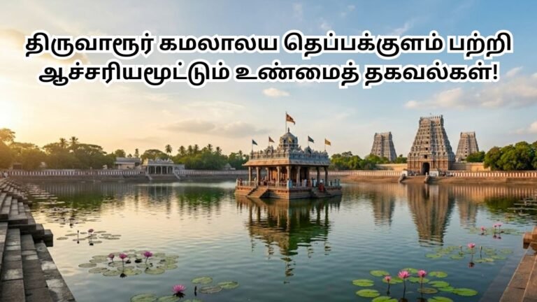 திருவாரூர் கமலாலய தெப்பக்குளம் ஆச்சரியமூட்டும் தகவல்கள்!